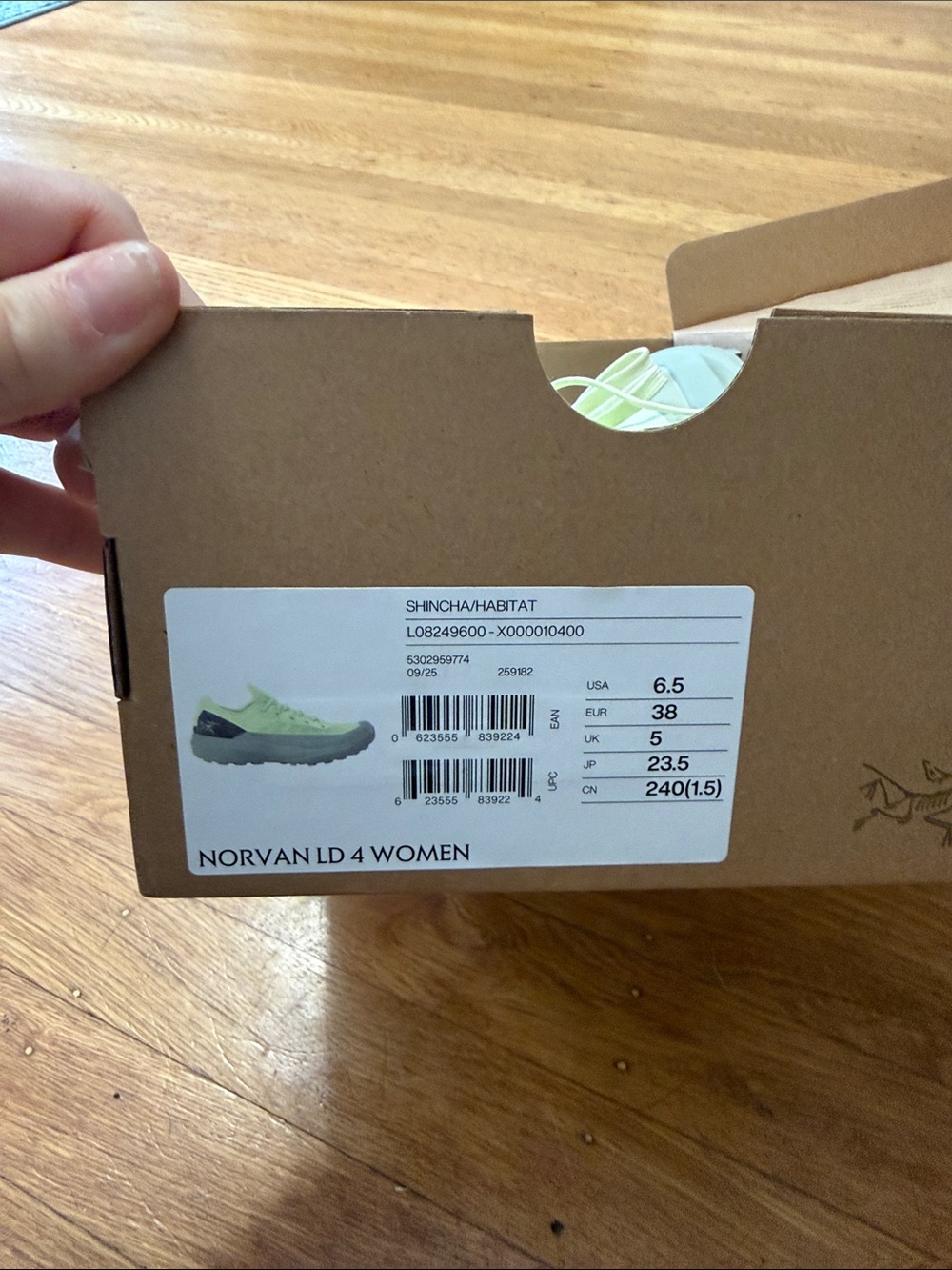 Arc'teryx Norvan Ld 4 Women Trail Sneakers In Sincha / Habitat View 2